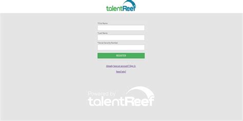 Registering for the Employee Portal. . Talentreef employee login
